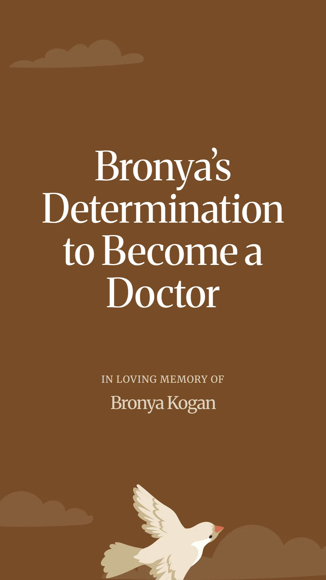 Bronya’s Determination to Become a Doctor