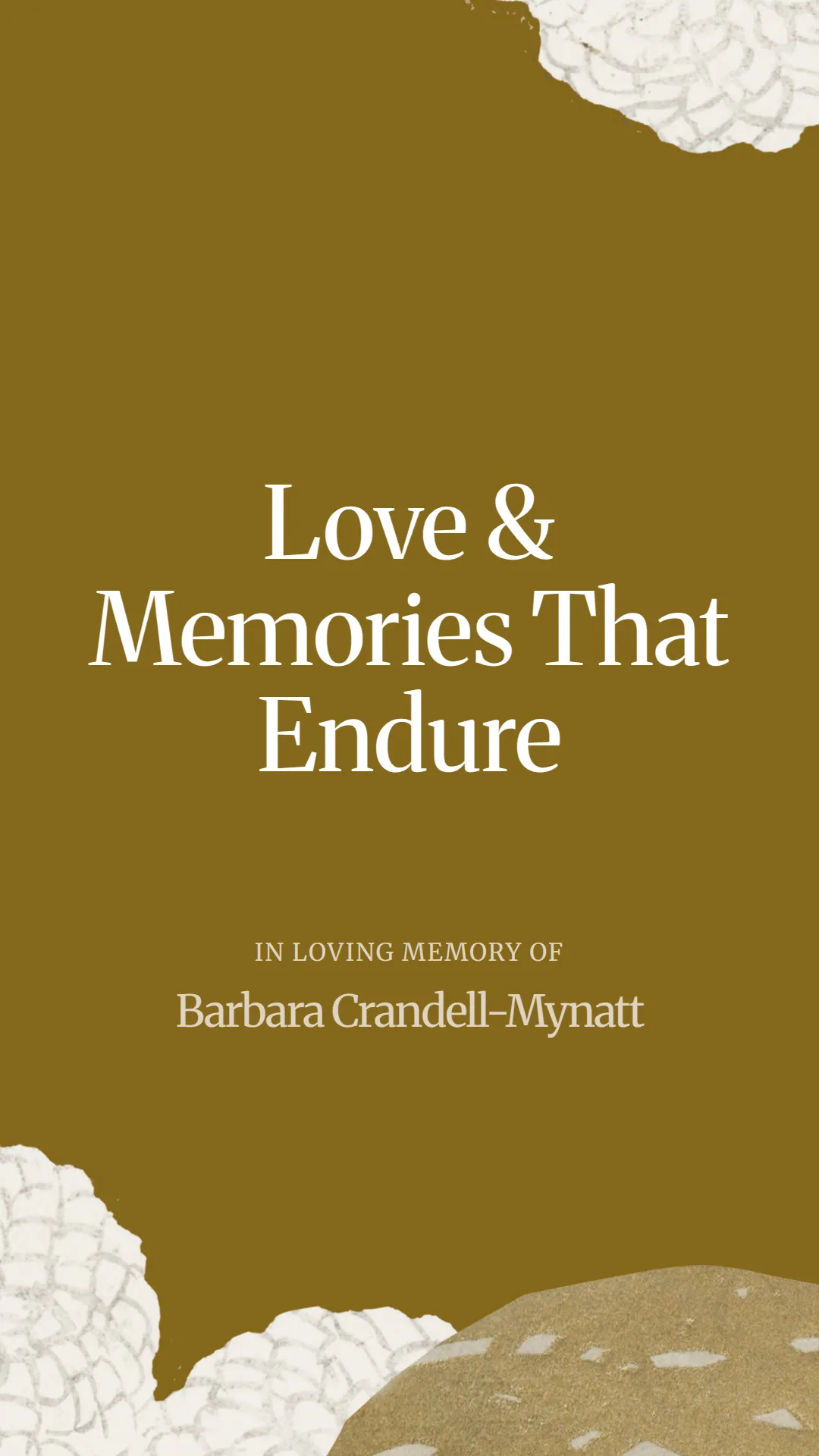 Love and Memories That Endure