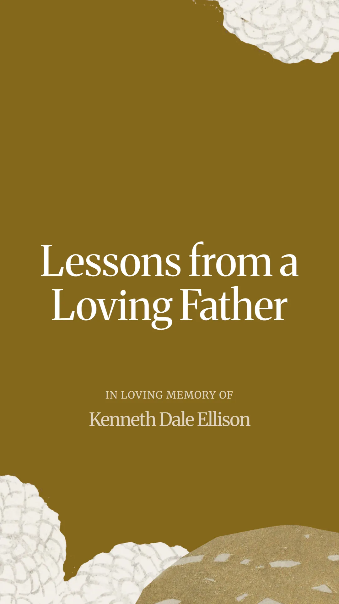 Lessons from a Loving Father
