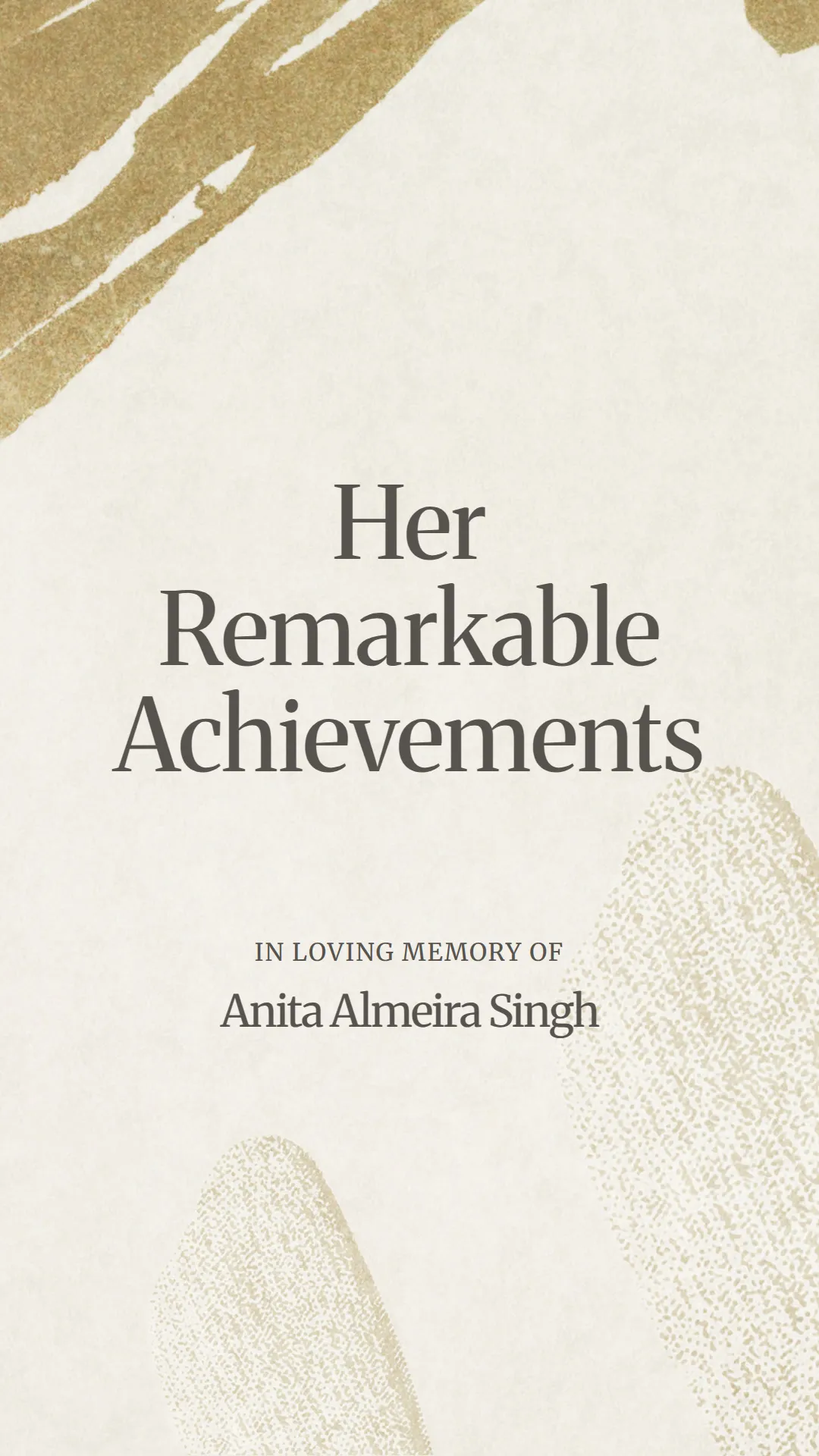 Her Remarkable Achievements