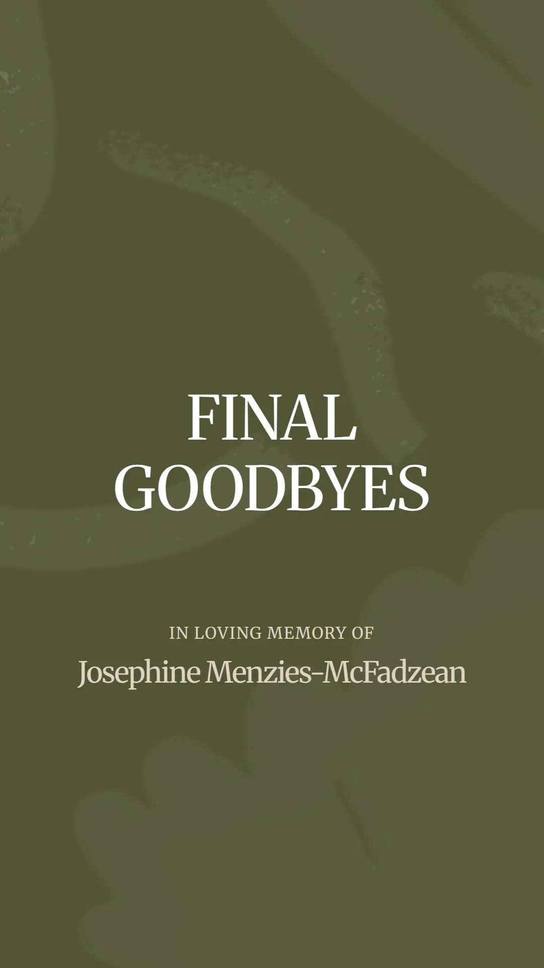 A Heartfelt Farewell to Josephine