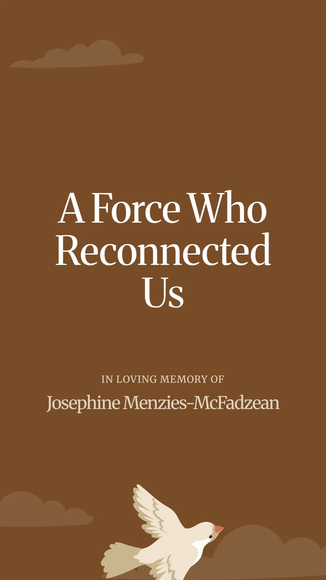 A Force Who Reconnected Us
