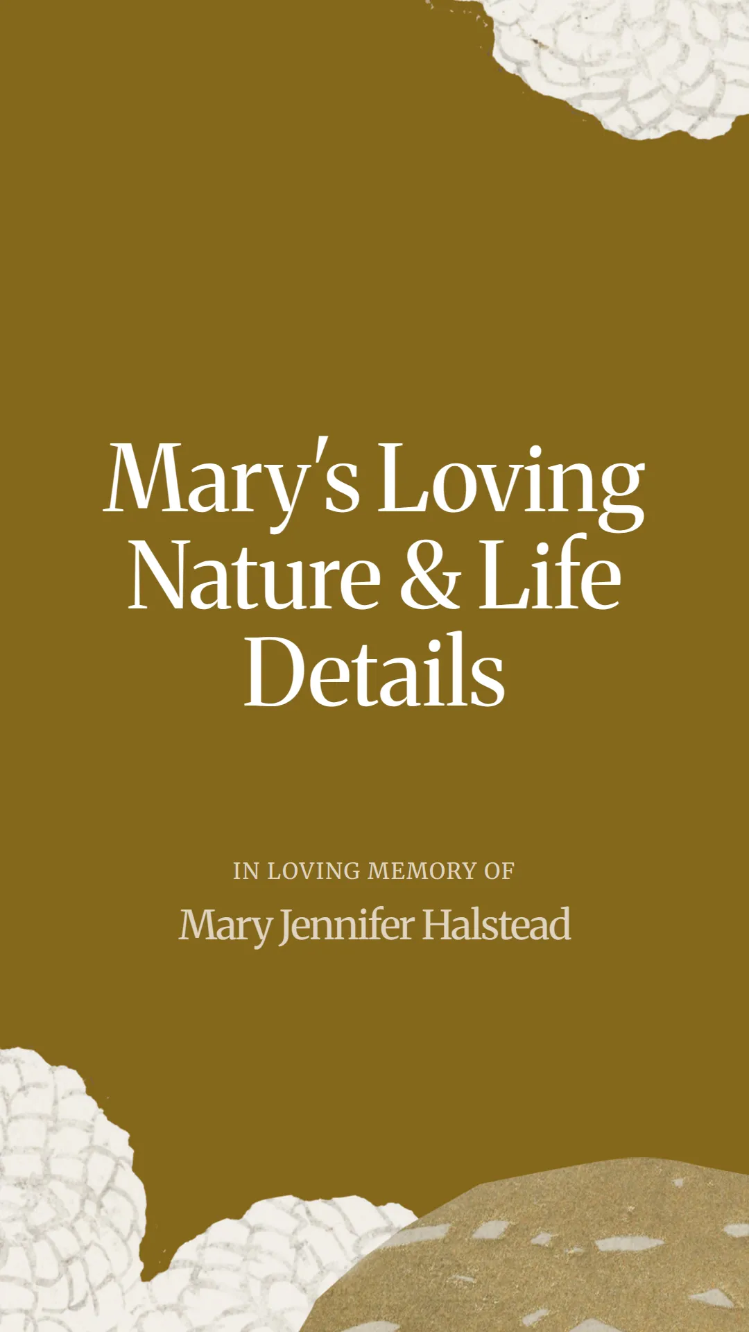 Mary's Loving Nature and Life Details
