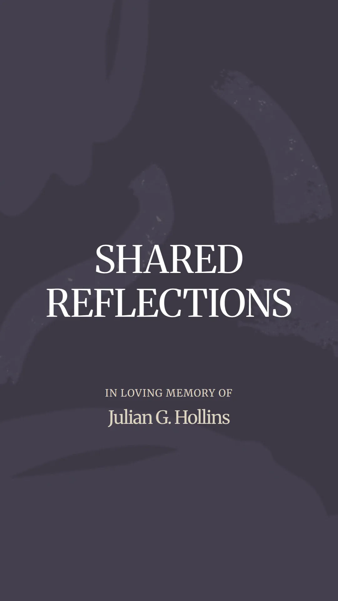 The Enduring Spirit of Julian G. Hollins
