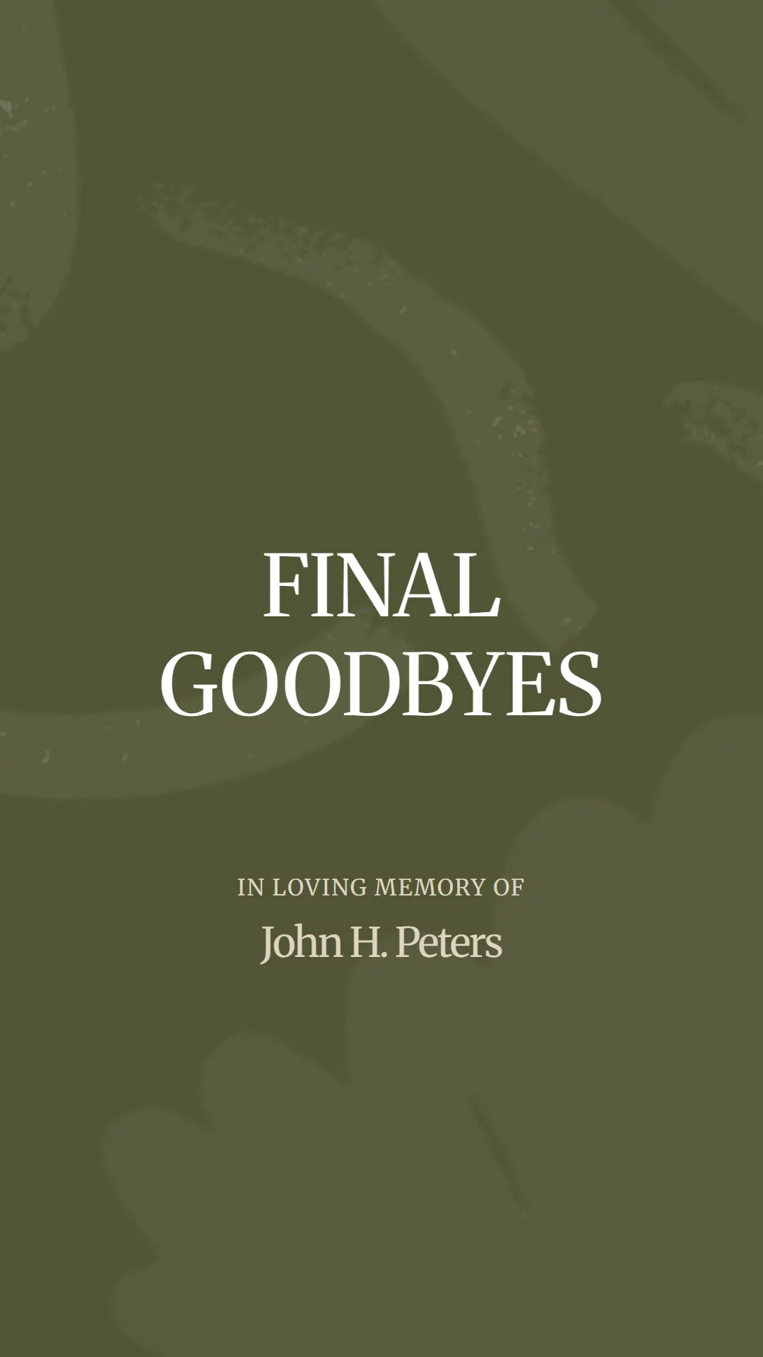 A Heartfelt Farewell to John H. Peters