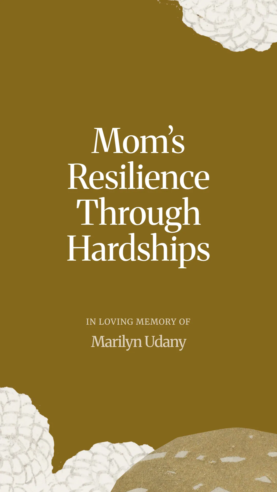 Mom’s Resilience Through Hardships