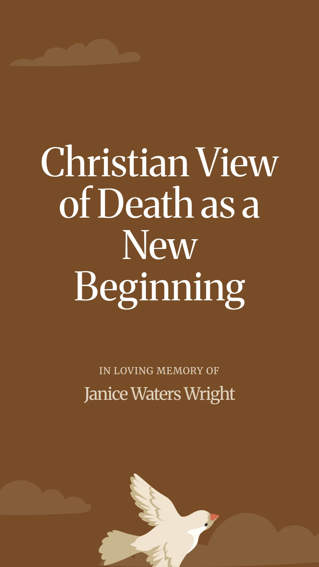 Christian View of Death as a New Beginning