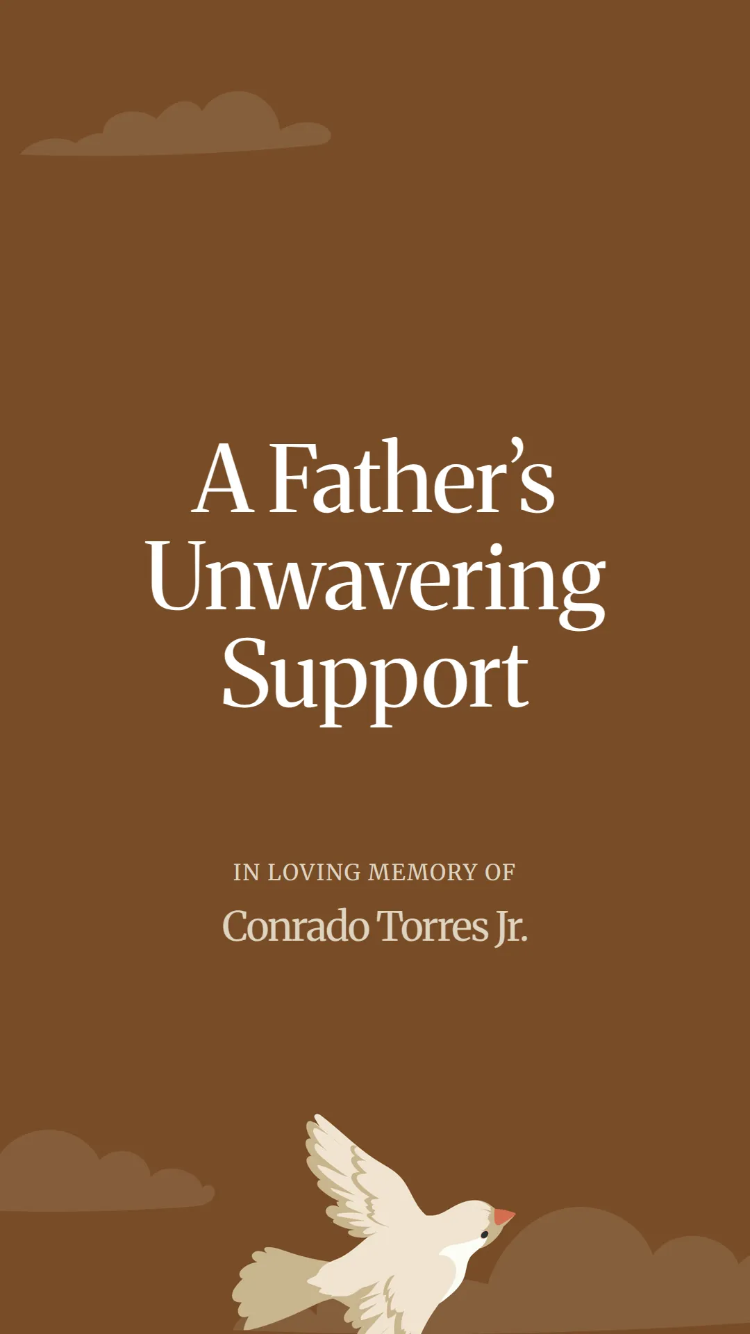 A Father’s Unwavering Support