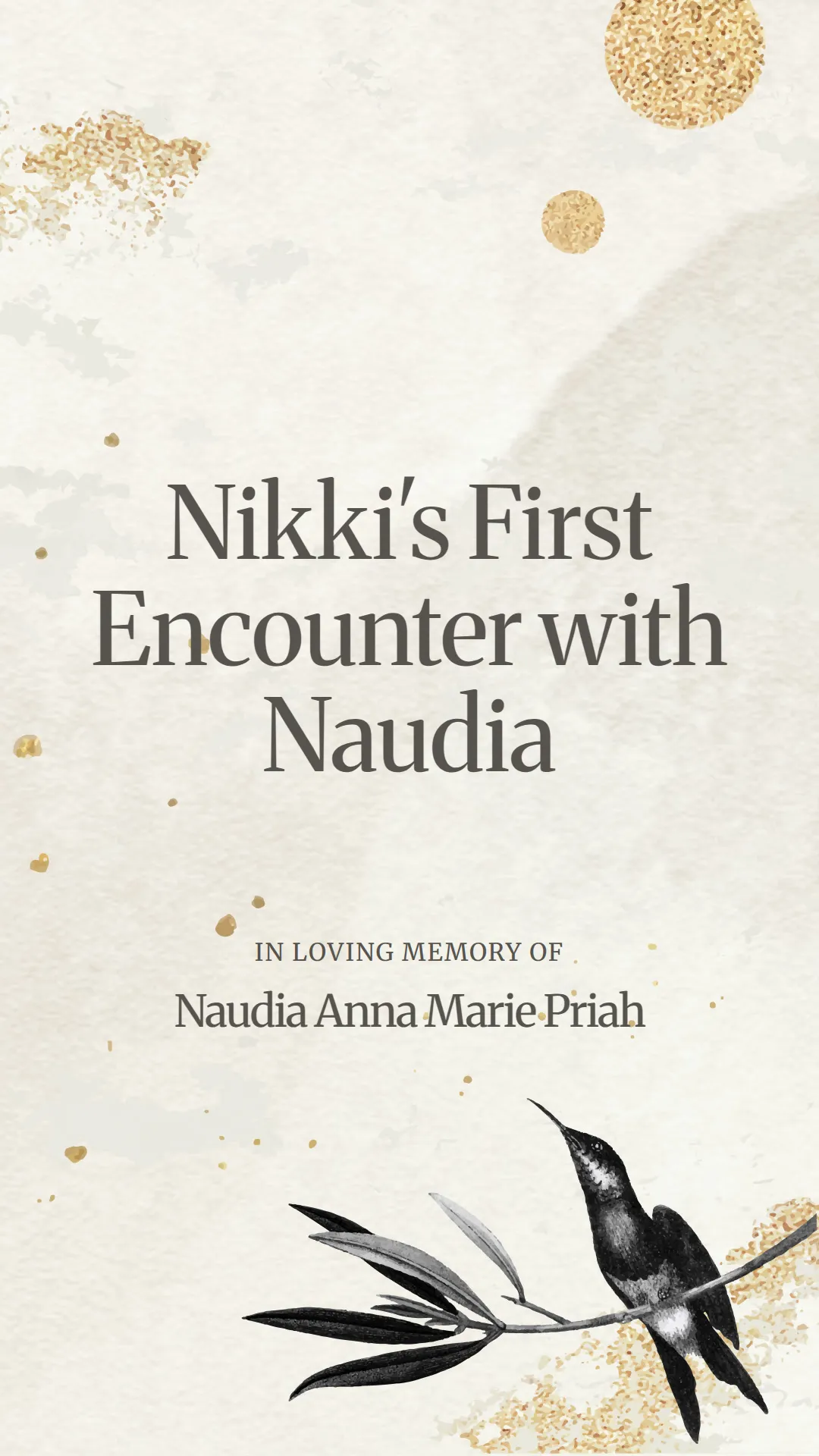 Nikki's First Encounter with Naudia