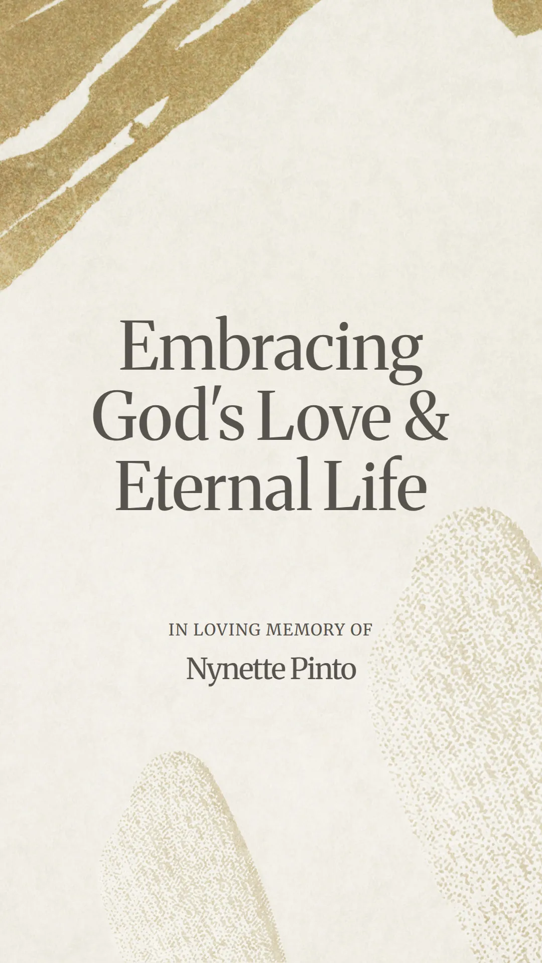 Embracing God's Love and Eternal Life