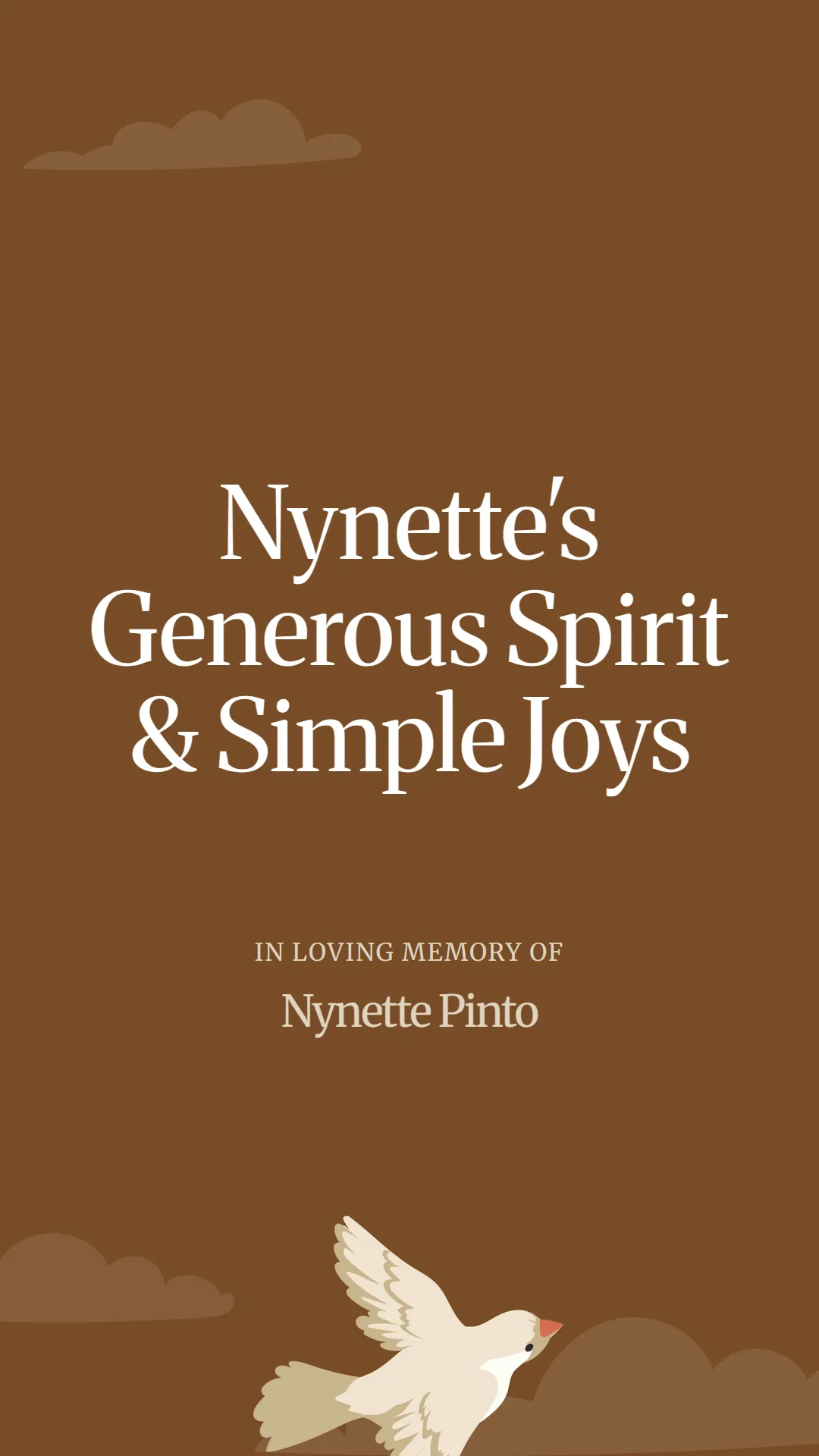 Nynette's Generous Spirit and Simple Joys