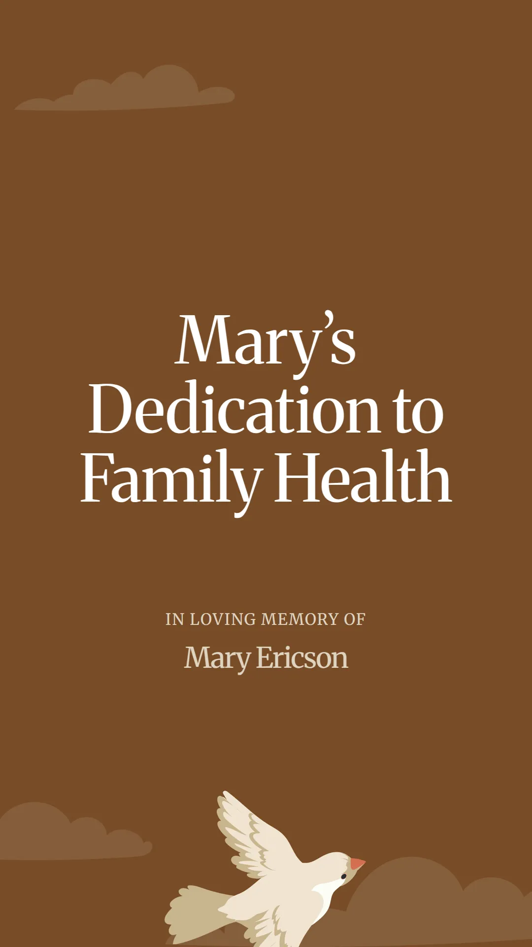 Mary’s Dedication to Family Health