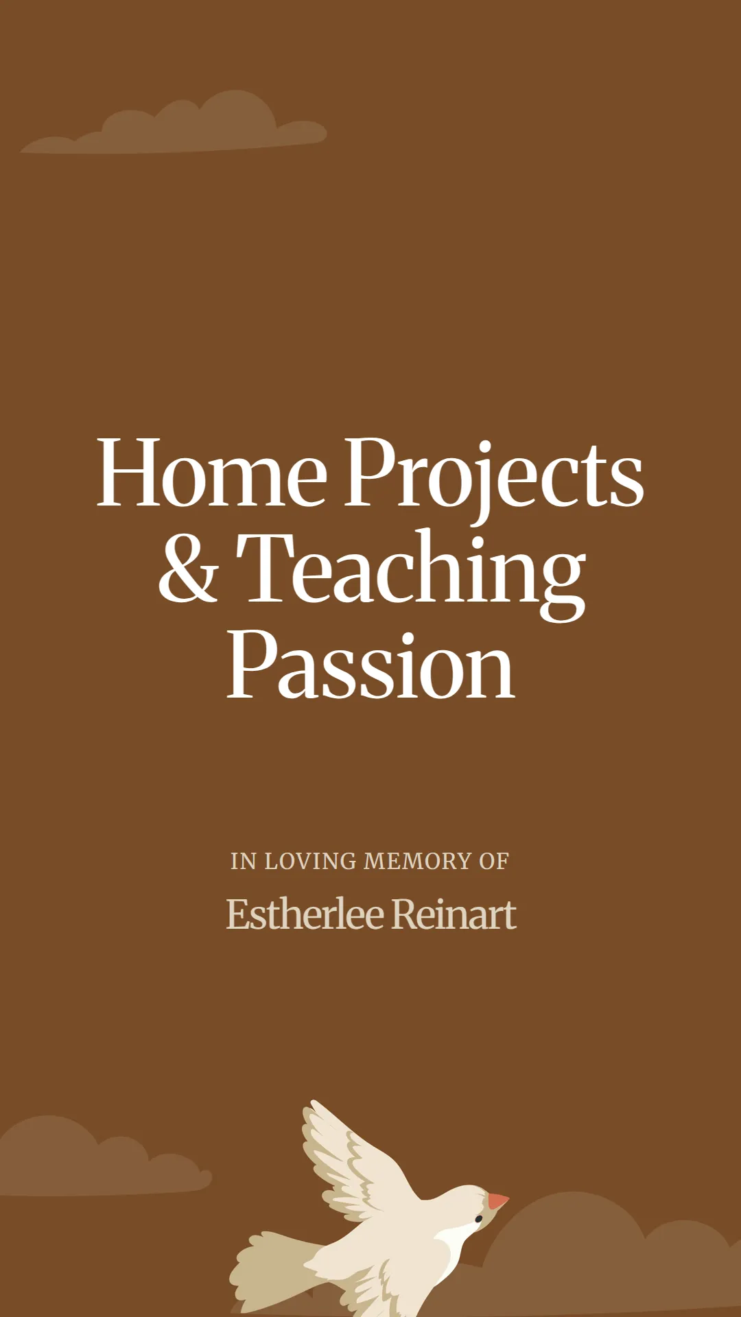 Home Projects and Teaching Passion