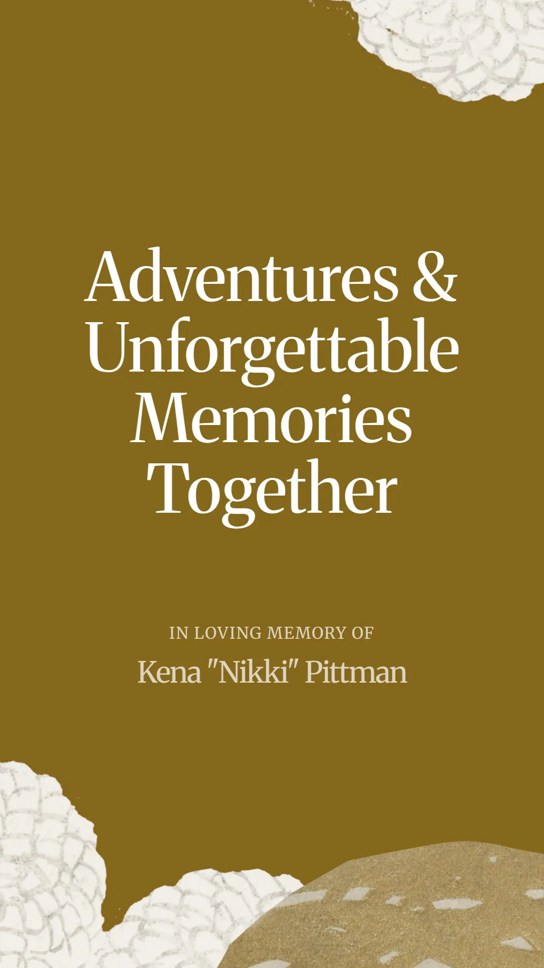 Adventures and Unforgettable Memories Together