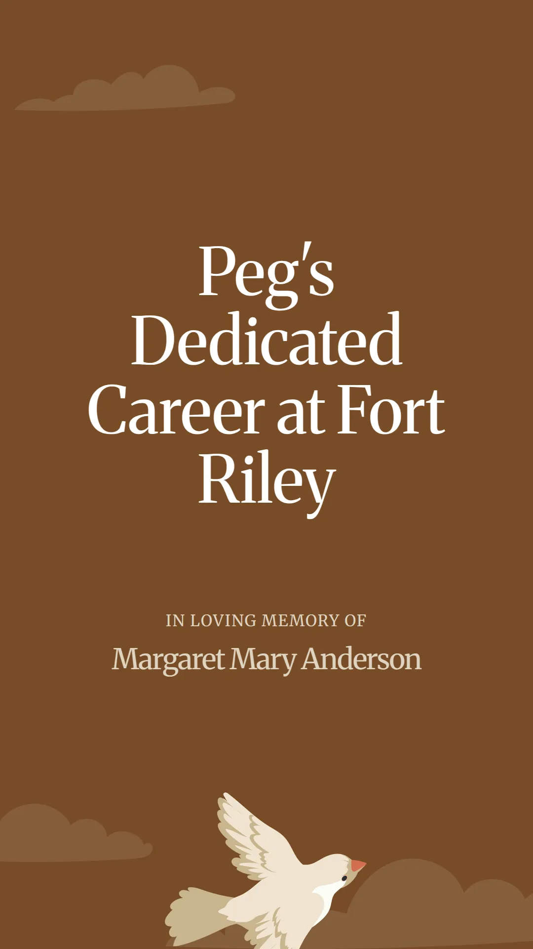 Peg's Dedicated Career at Fort Riley