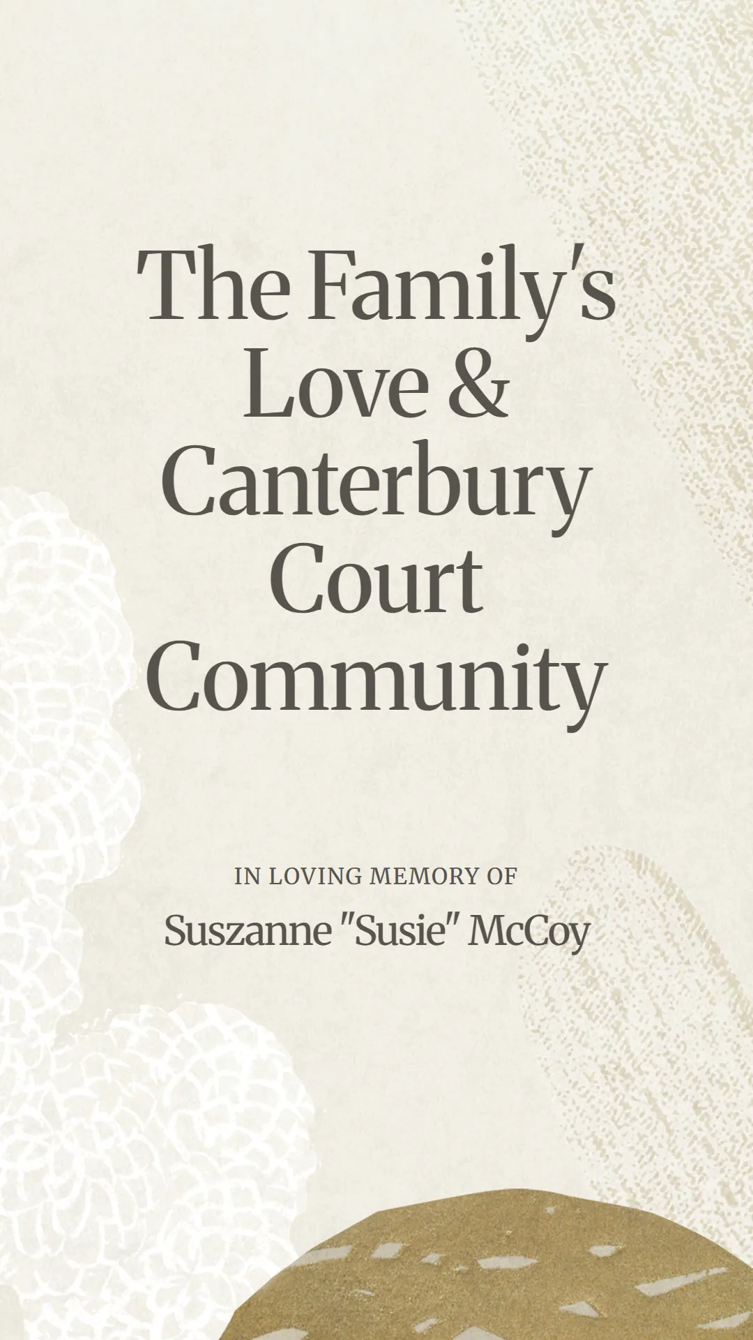 The Family's Love and Canterbury Court Community