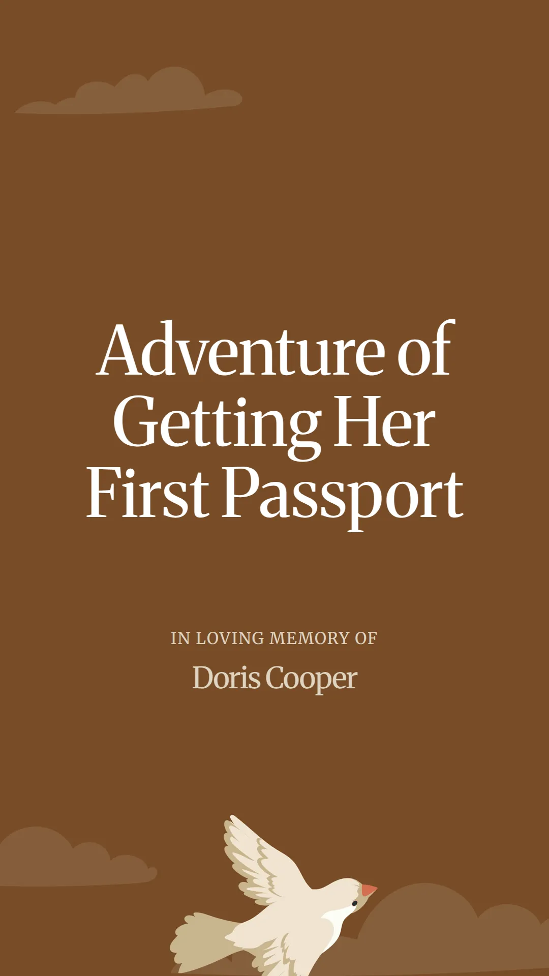 Adventure of Getting Her First Passport