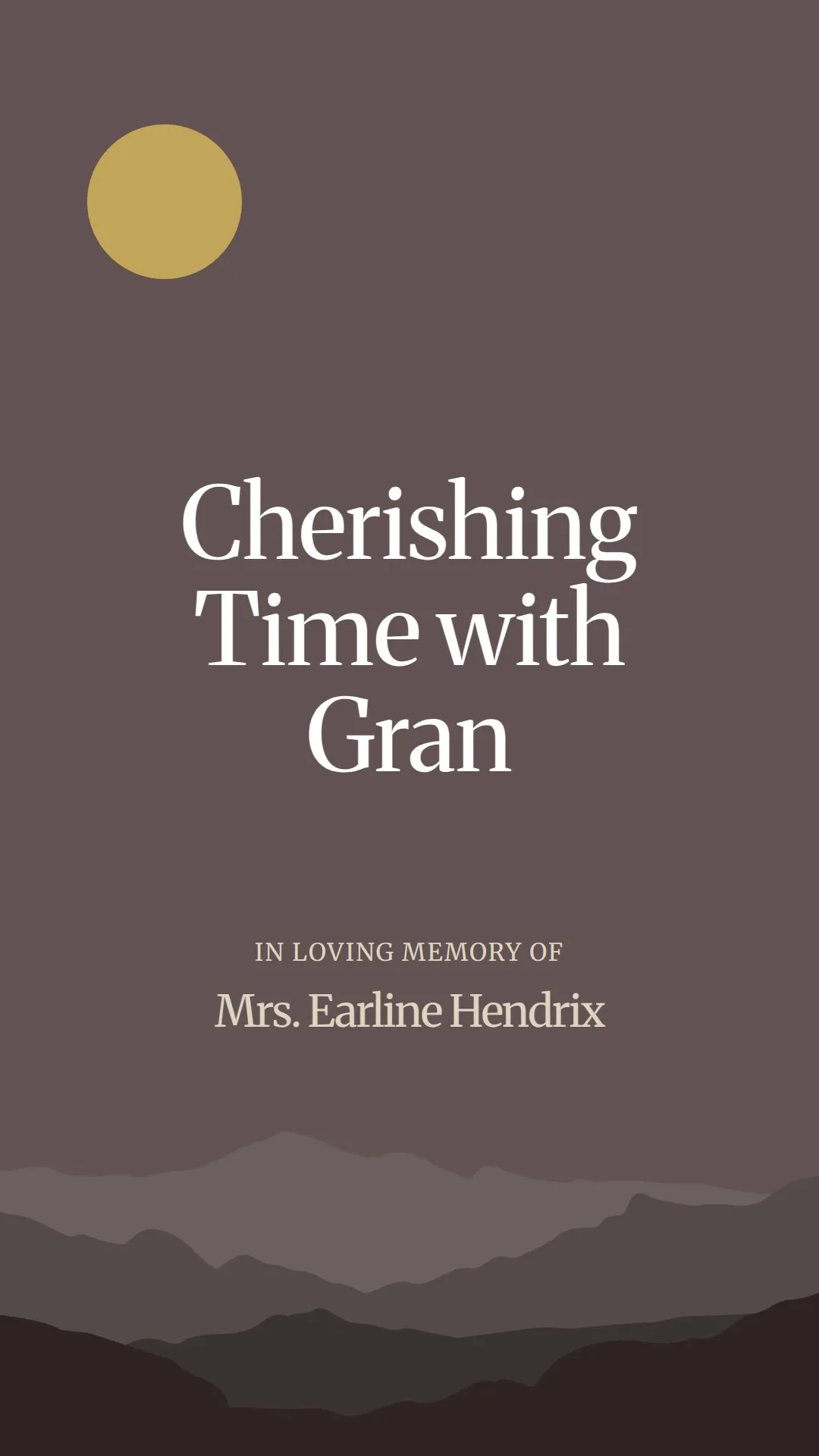 Cherishing Time with Gran
