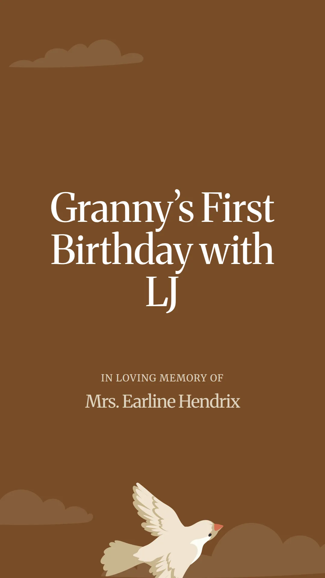 Granny’s First Birthday with LJ