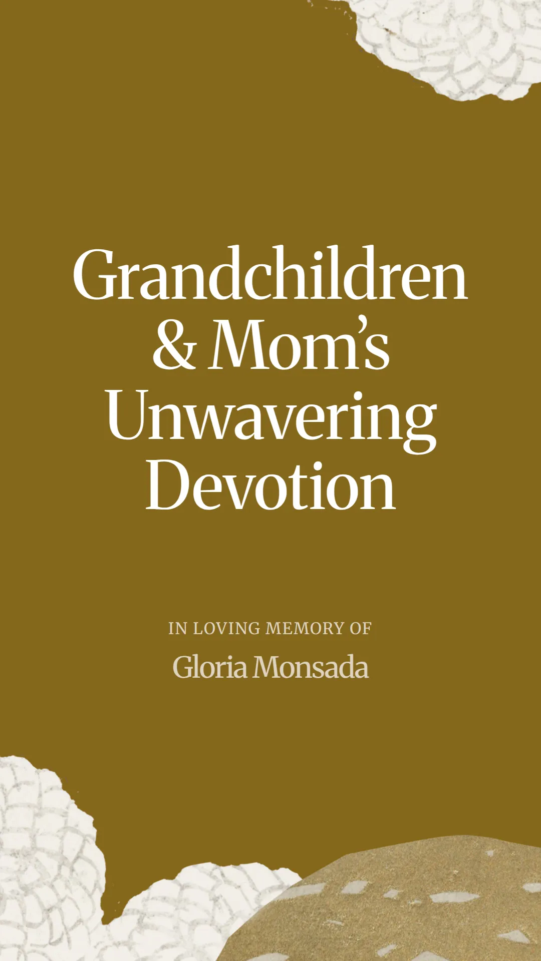 Grandchildren and Mom’s Unwavering Devotion