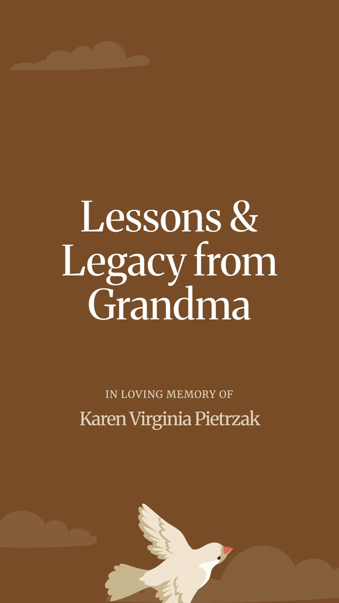 Lessons and Legacy from Grandma