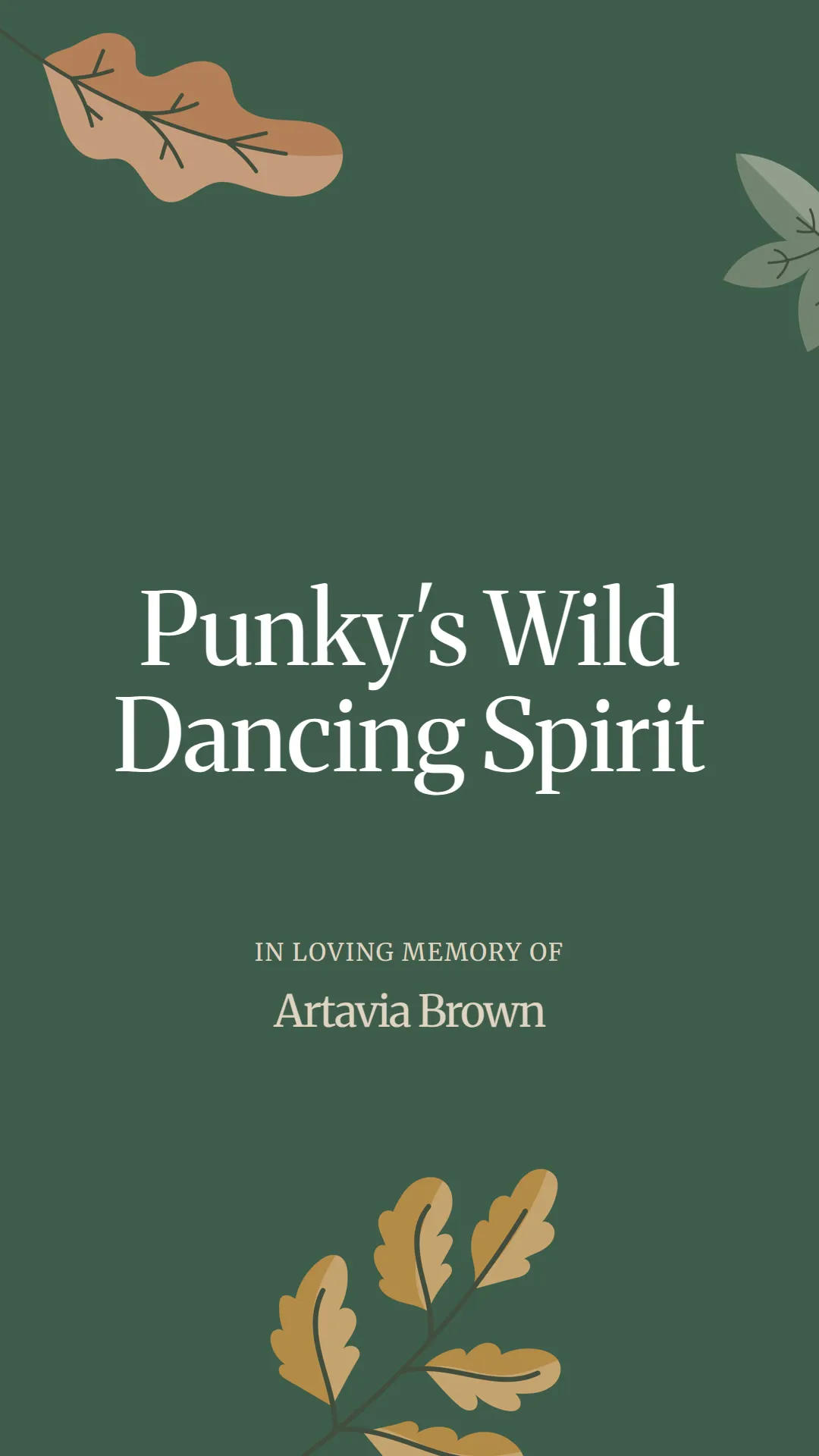 Punky's Wild Dancing Spirit