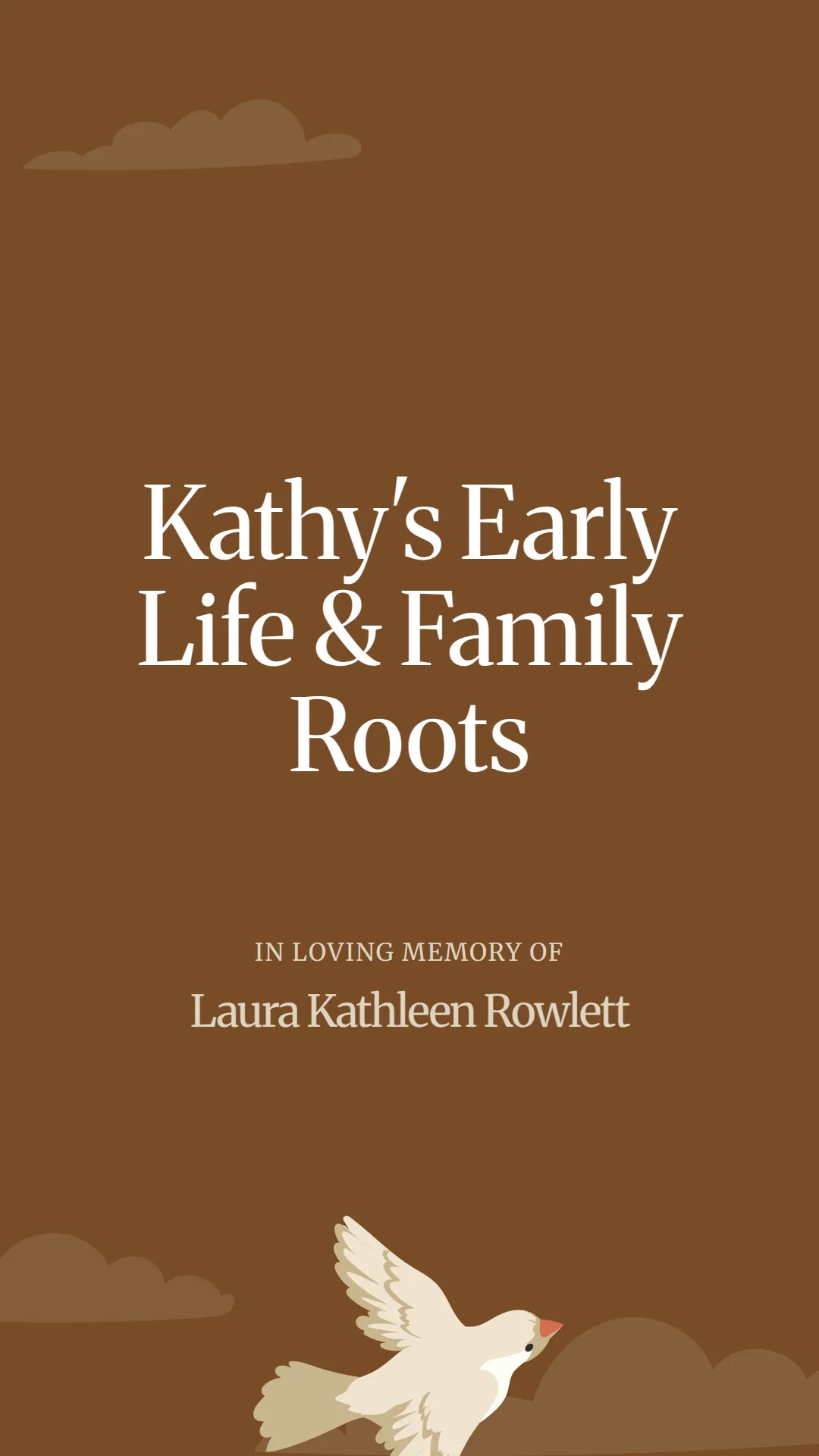 Kathy's Early Life and Family Roots