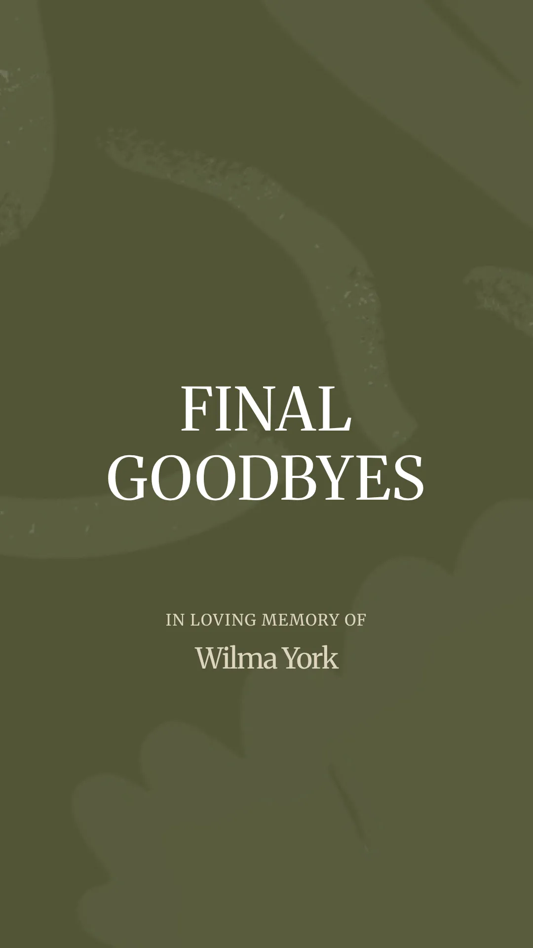 A Heartfelt Farewell to Wilma York