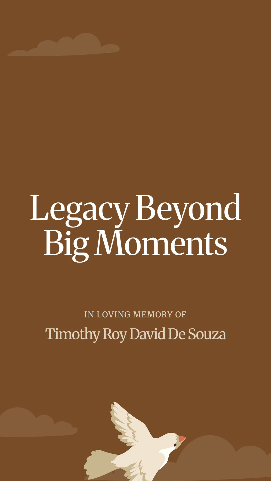Legacy Beyond Big Moments
