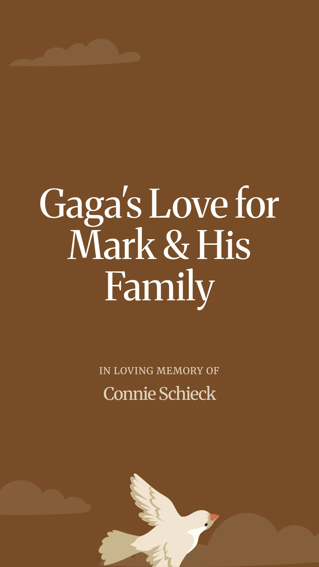 Gaga's Love for Mark and His Family