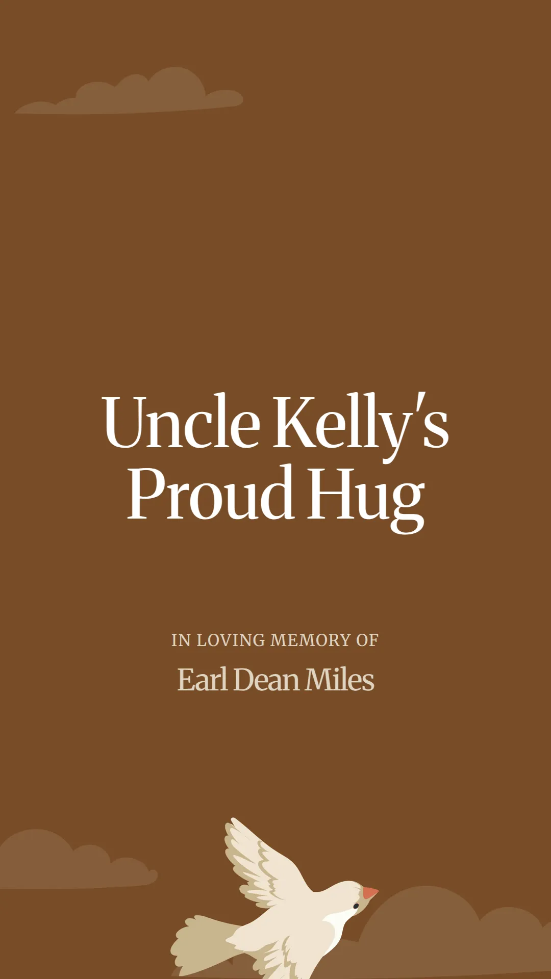 Uncle Kelly's Proud Hug