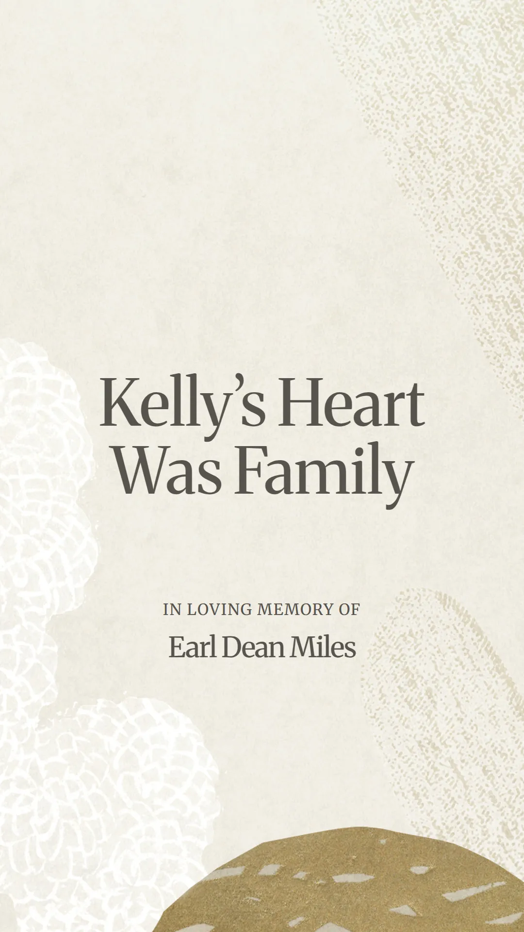 Kelly’s Heart Was Family
