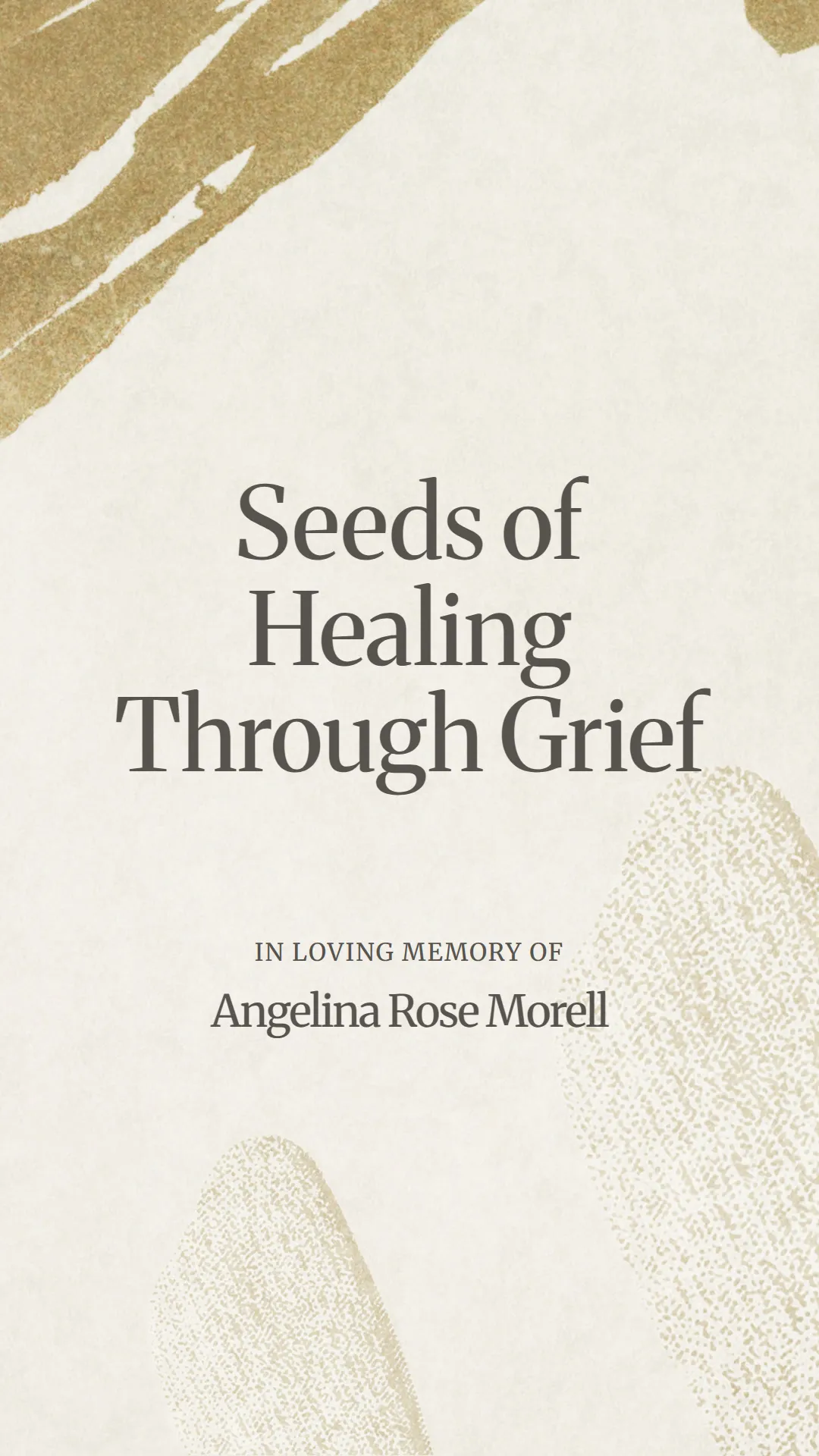 Seeds of Healing Through Grief