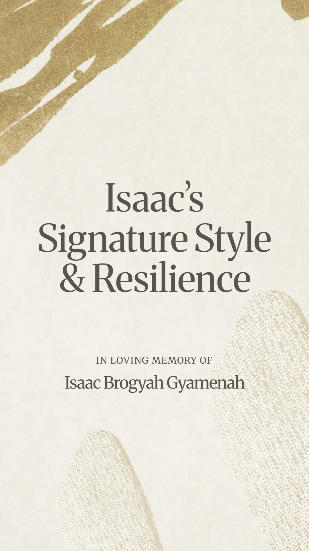 Isaac’s Signature Style and Resilience