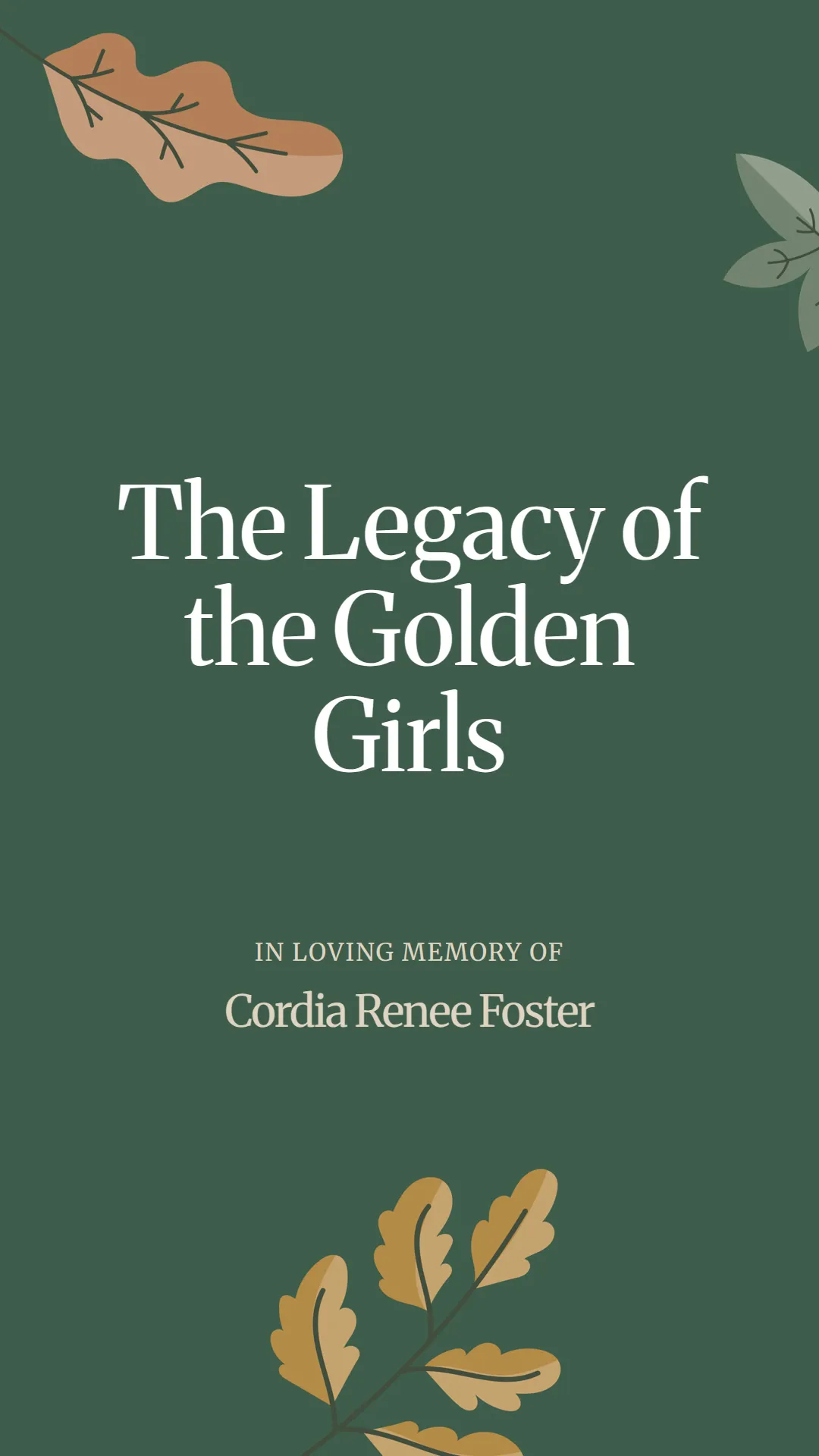 The Legacy of the Golden Girls