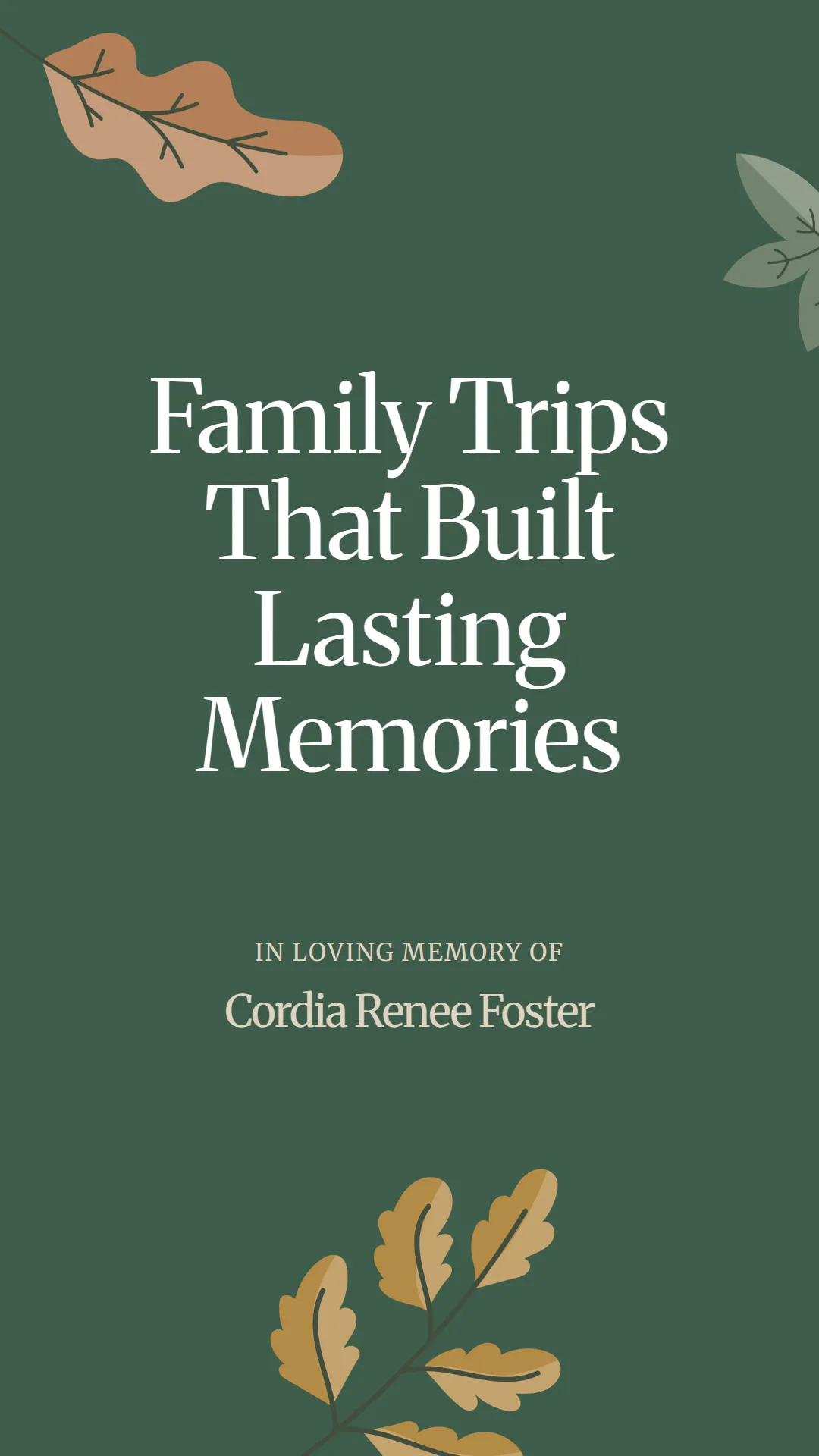 Family Trips That Built Lasting Memories