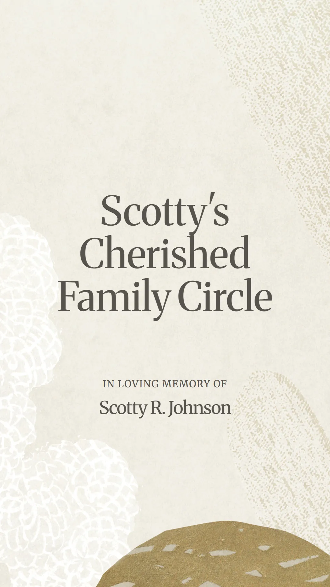 Scotty's Cherished Family Circle