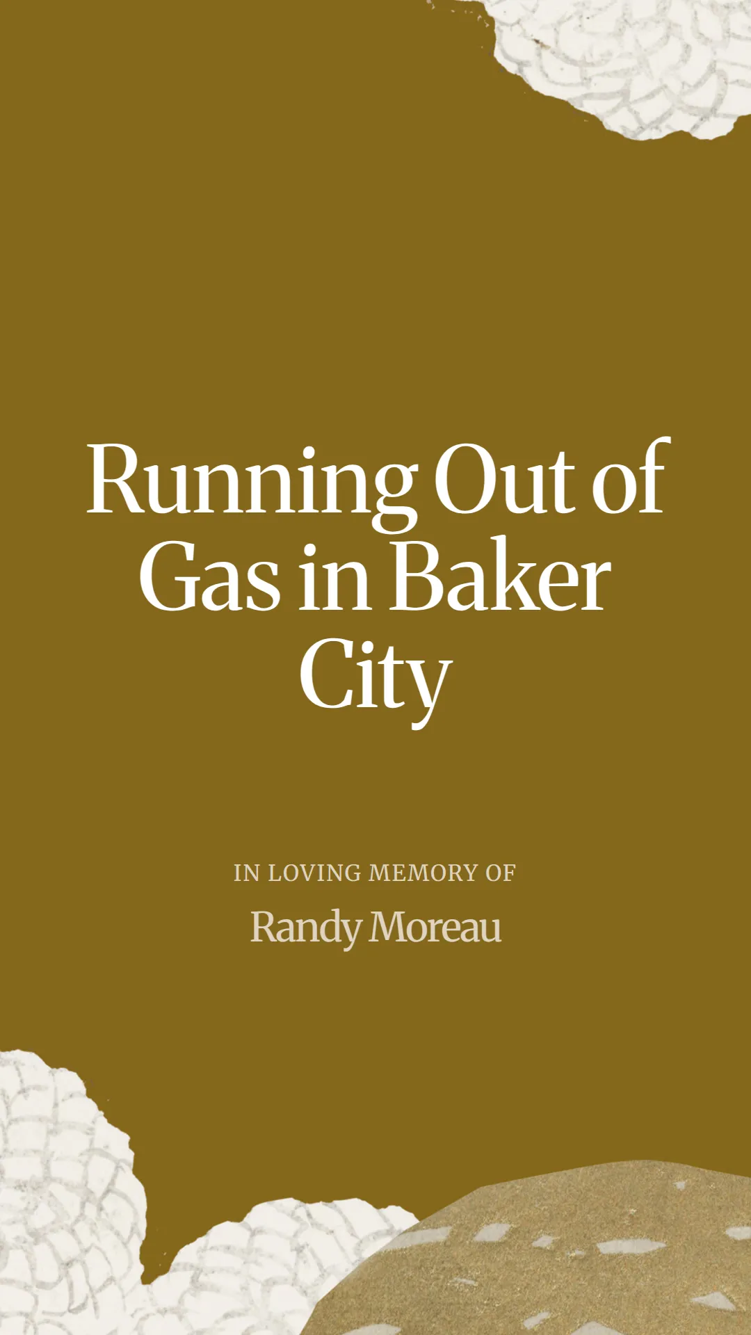 Running Out of Gas in Baker City