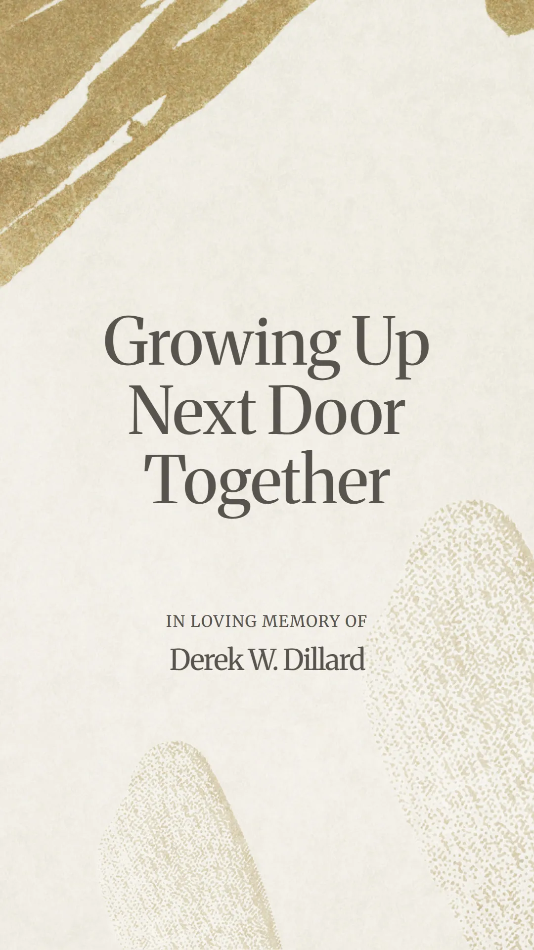 Growing Up Next Door Together