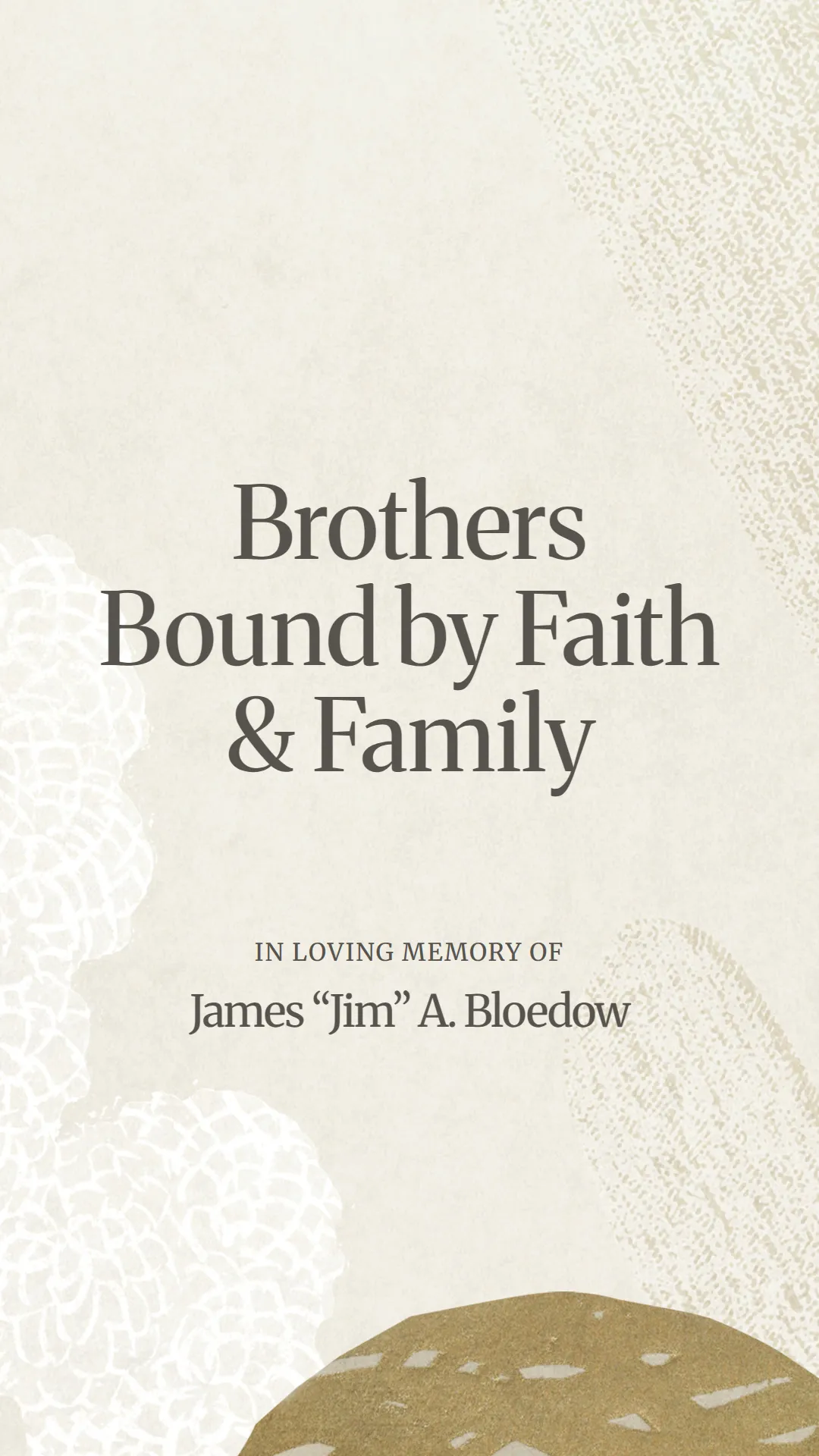 Brothers Bound by Faith and Family