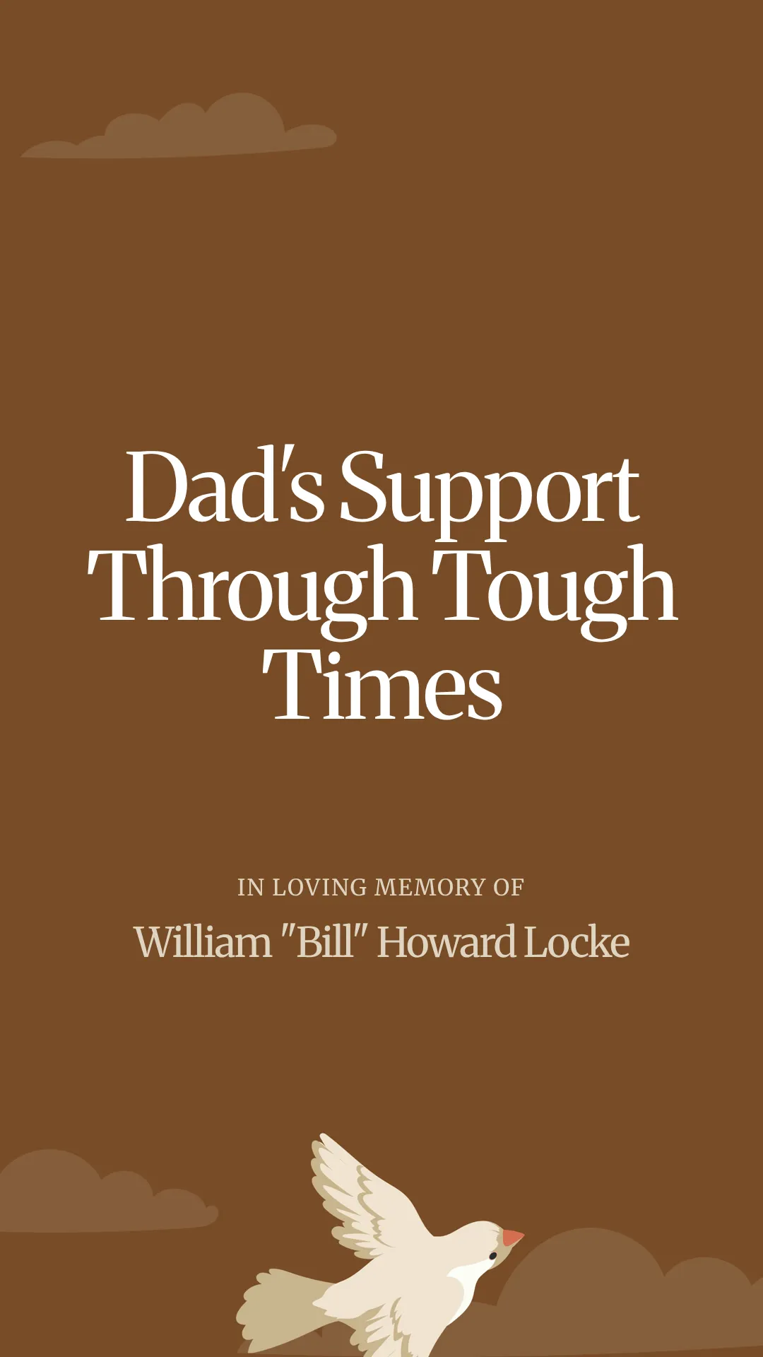 Dad's Support Through Tough Times