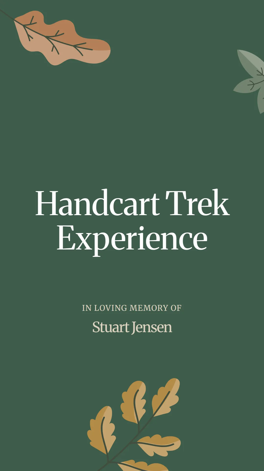 Handcart Trek Experience