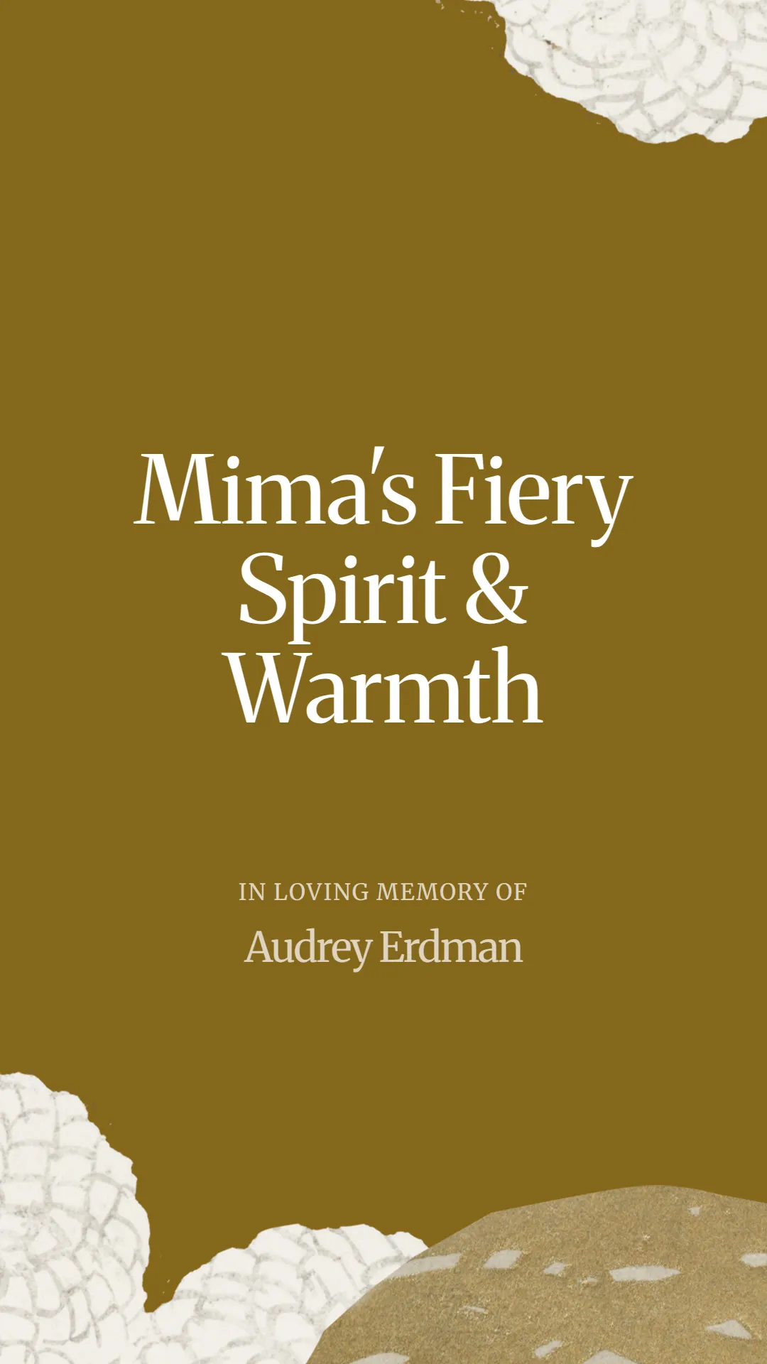 Mima's Fiery Spirit and Warmth