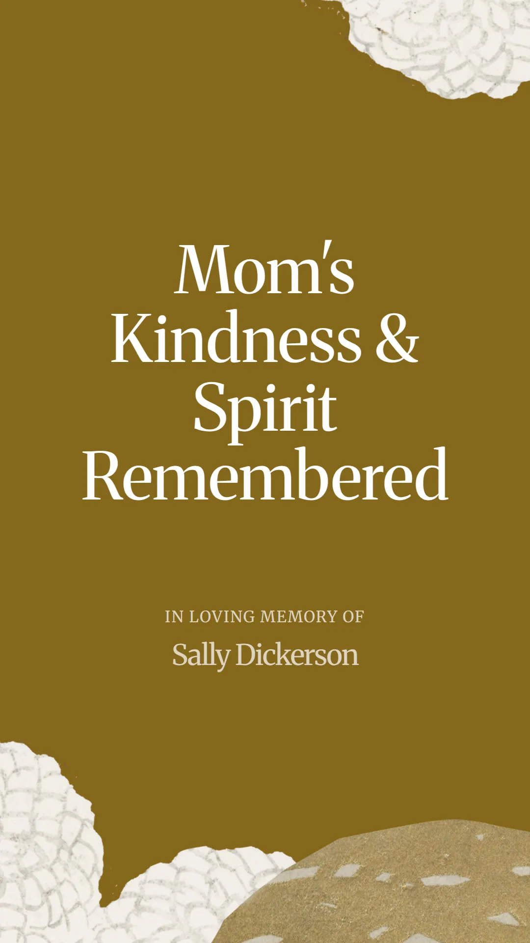 Mom's Kindness and Spirit Remembered