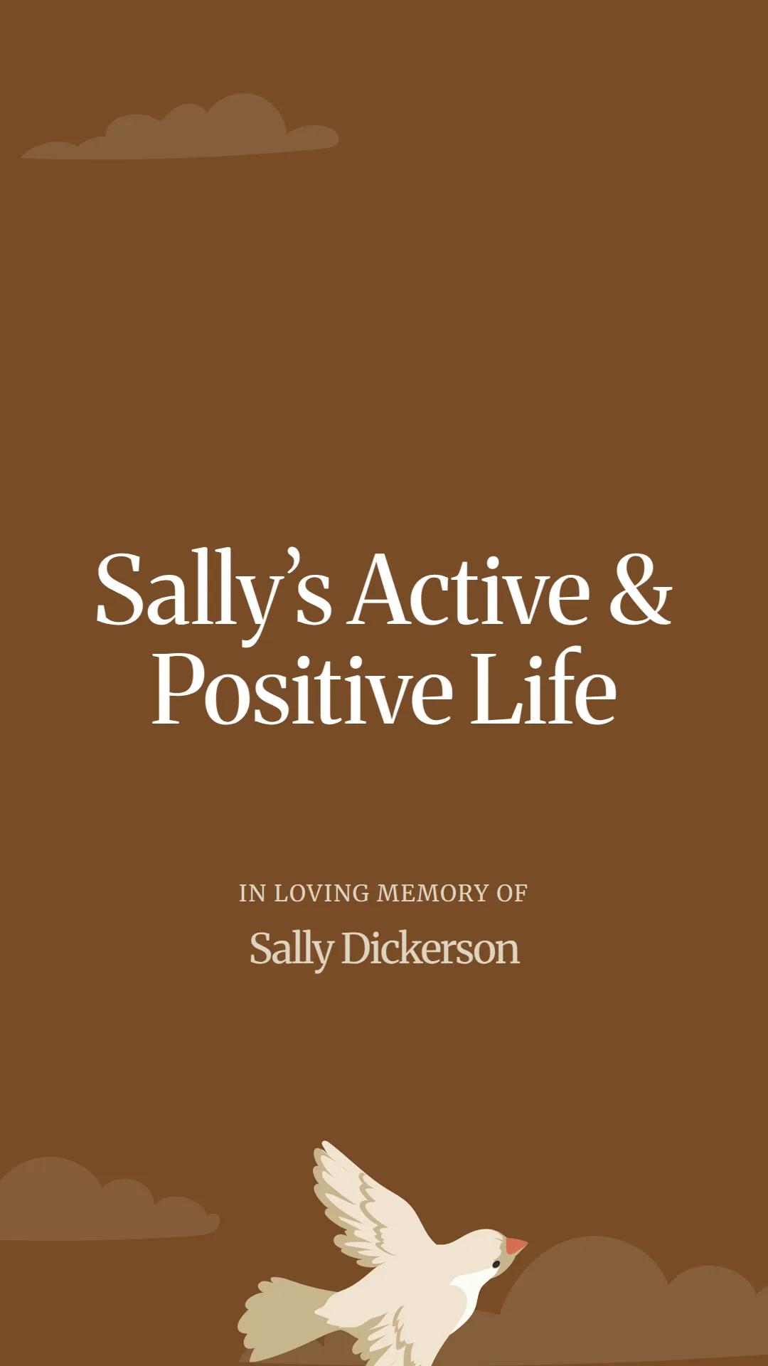 Sally’s Active and Positive Life