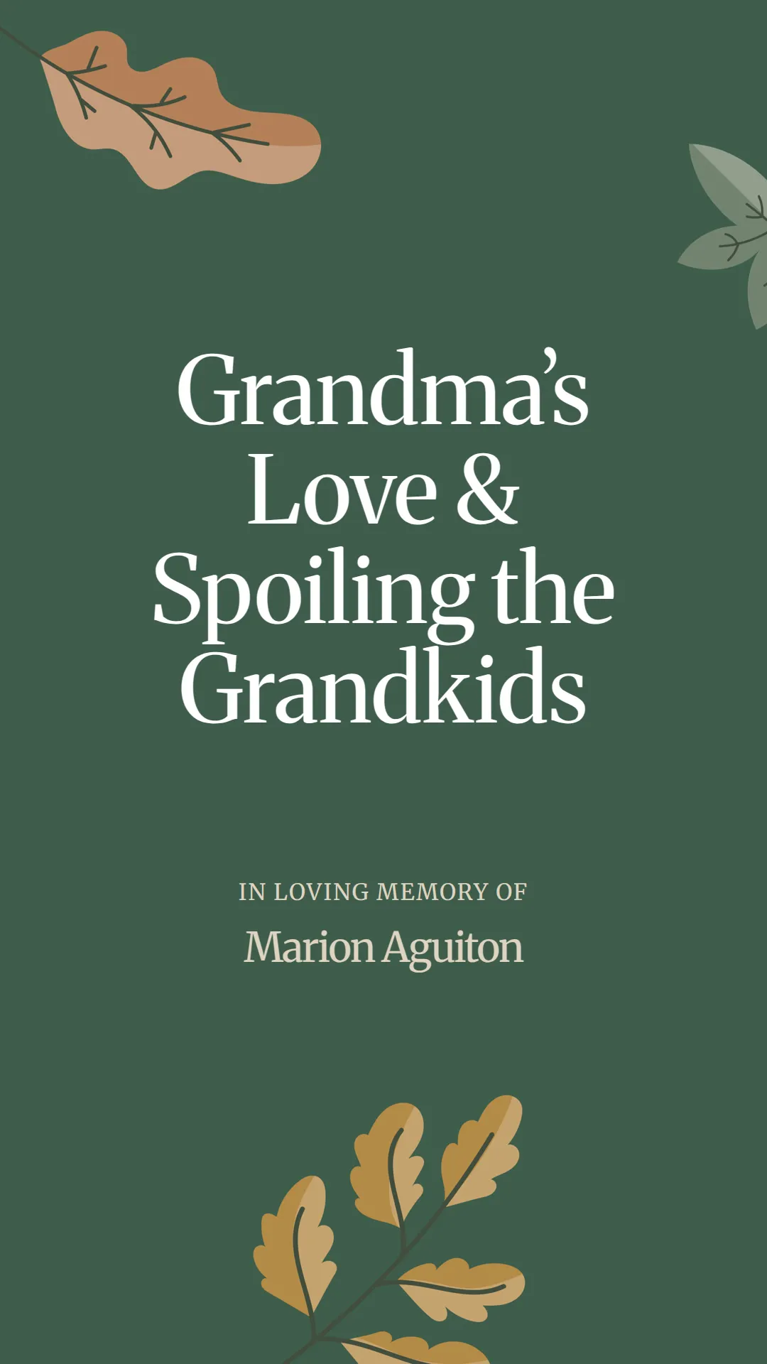Grandma’s Love and Spoiling the Grandkids