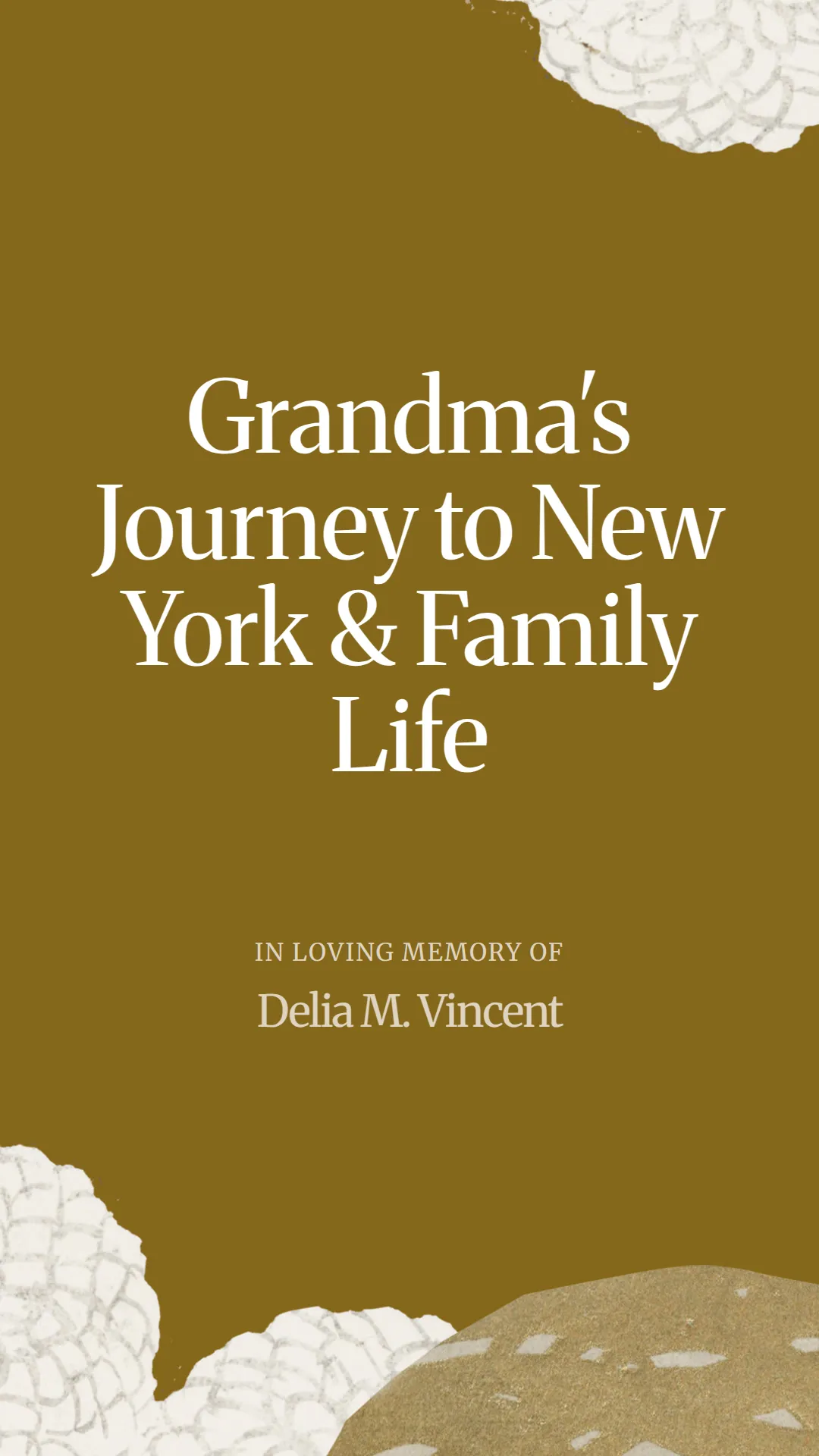 Grandma's Journey to New York and Family Life