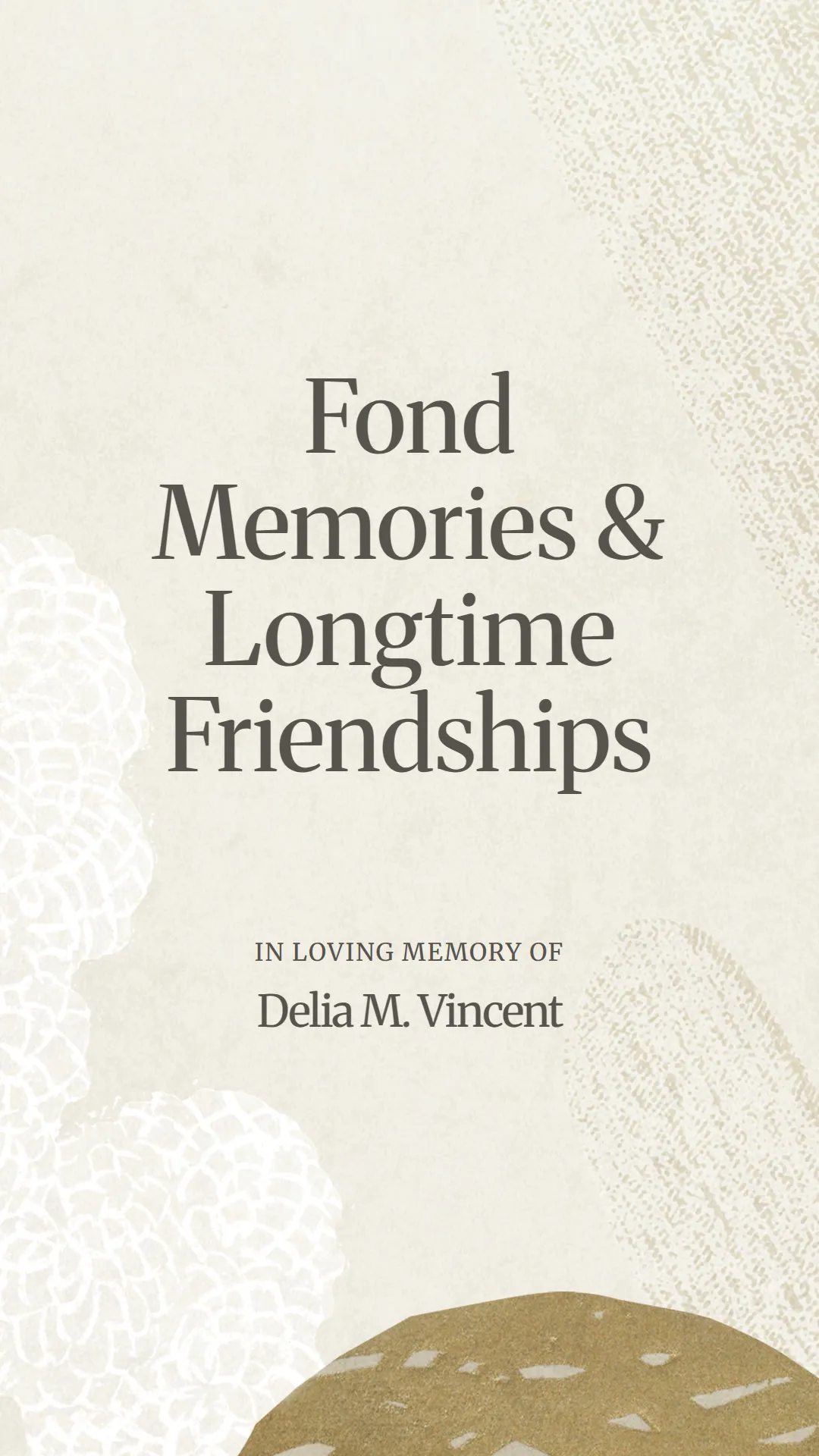Fond Memories and Longtime Friendships