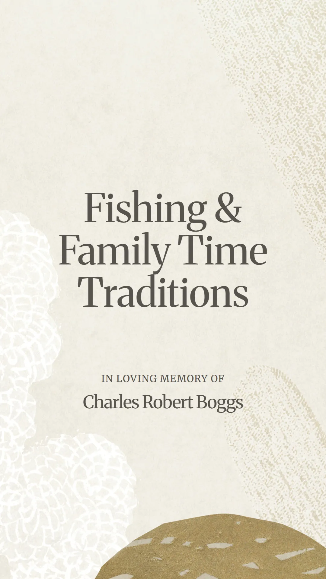 Fishing and Family Time Traditions