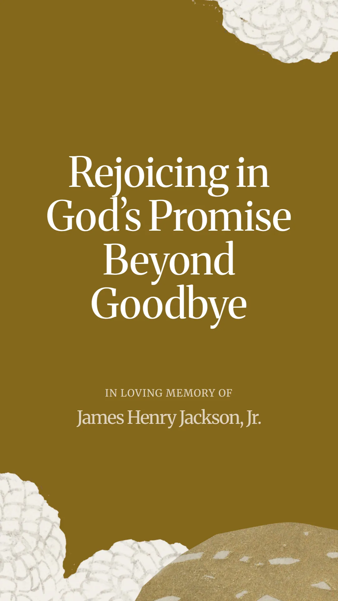 Rejoicing in God’s Promise Beyond Goodbye